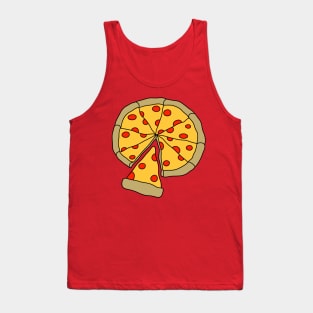 Pizza Pie and Pizza Slice Tank Top